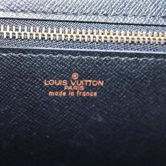 LOUIS VUITTON Epi Art Deco Clutch Bag Black M52632 LV Auth th5039 - Picture 12 of 16